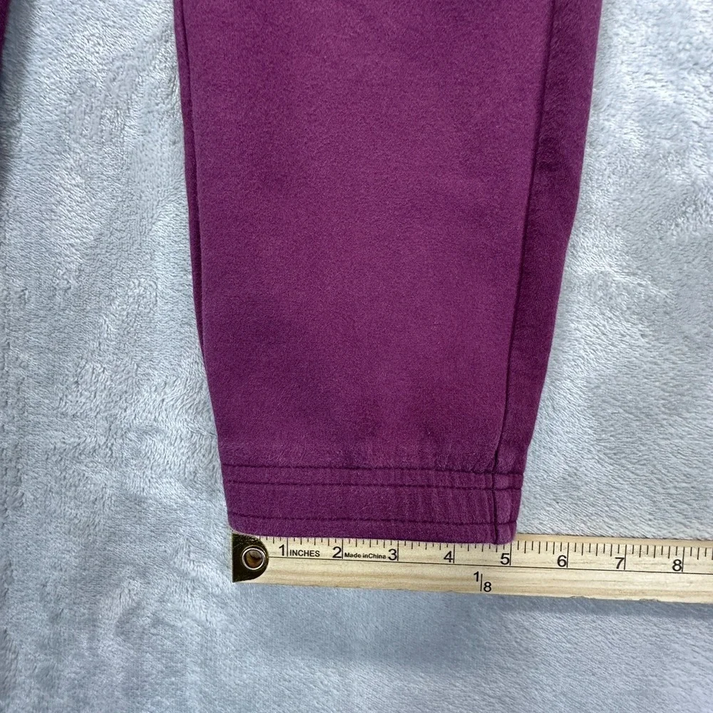DSG Jogger Pants Boys XL 18 Burgundy Cotton Stretch Tapered Leg Drawstring Waist